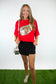 Game Day Sequin Football Tee