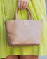 Maren Mini Tote Woven Tan