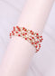 Hardy Bracelet Set RED WHITE: Default