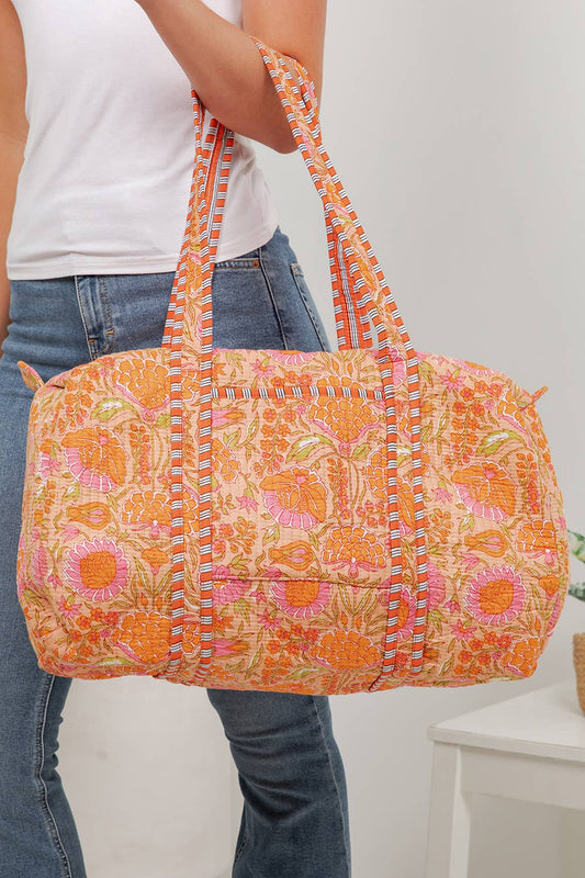 Golden Garden Duffle