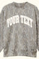 Preorder Bottomland Mossy Oak Mock Neck - With DTF Design