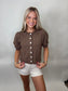 Teddy Bear Button Up Top