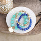 Sorbet Stack Set of 3 Stretchy Beaded Summer Bracelets