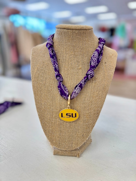 Tigers Scarf Necklace