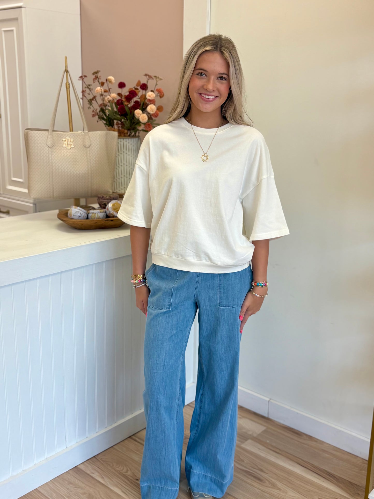 Cozy in Cream Top