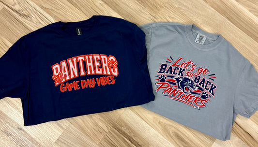 Panthers Game Day Vibes Graphic Tee