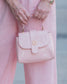 Tucker Handbag Blush Patent -Caroline Hill
