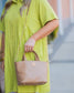 Maren Mini Tote Woven Tan