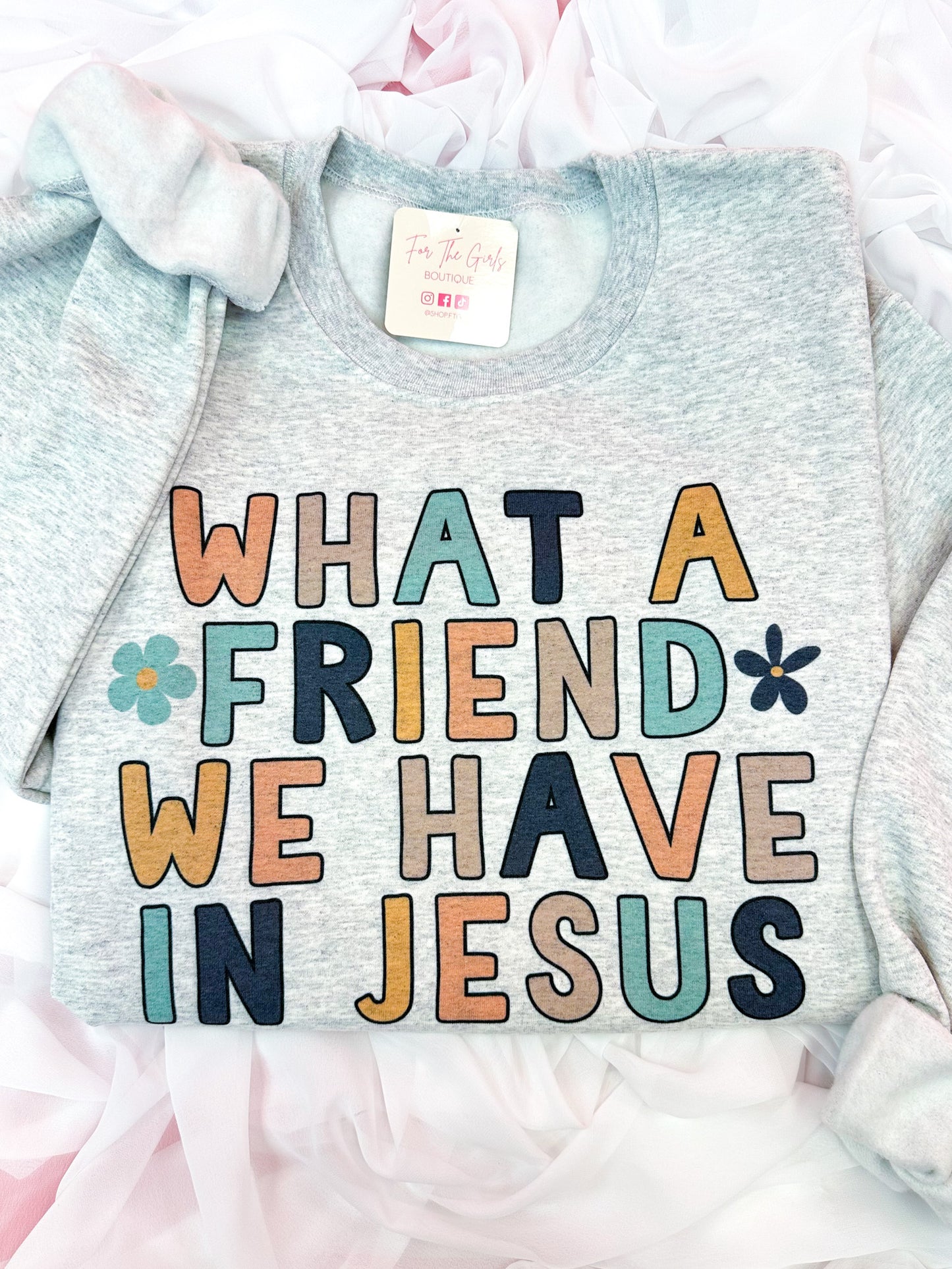 A Friend in Jesus Pullover