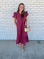 Fall in Line Midi Dress