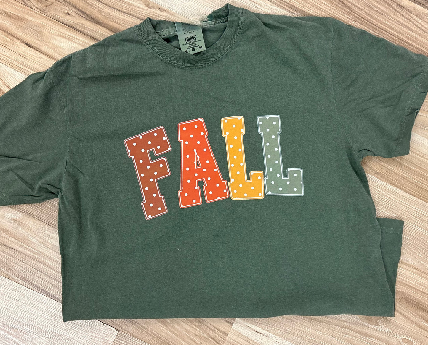 Polka Dot Fall Graphic Tee