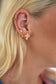 Telo 18K Non-Tarnish Pearl Cross Stud