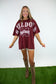 Dawgs Licensed Oversized Game Day Tee