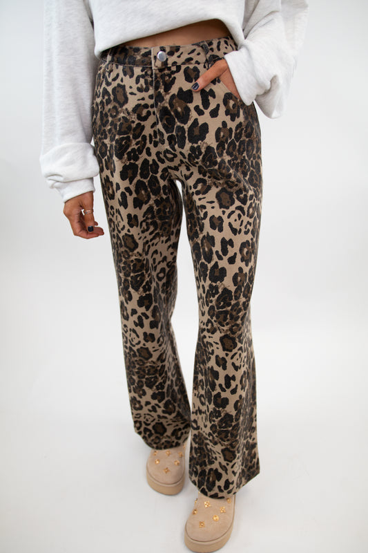 Luxurious Leopard Pants