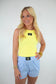 Yellow LULU MAC Tank Top