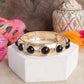 Eternity Statement Bangle Pink