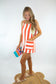 PomPom Woven Beach Zip Pouch