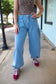Cotton Denim Lotus Jean
