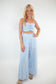 Blue Beachy Striped Set