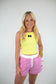 Yellow LULU MAC Tank Top