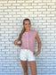 Pretty In Pink Button Up Sweater