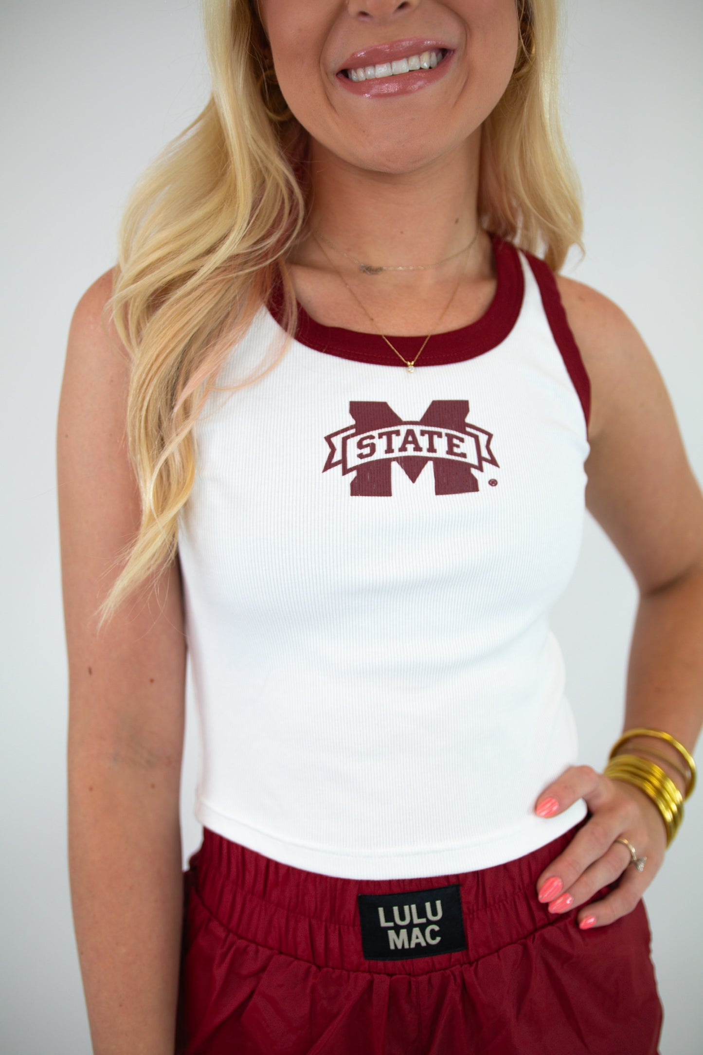MSU LULU MAC Tank Top