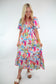 Mediterranean Coastline Vacay Dress