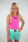 Mint Lulu Mac Shorts