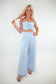 Blue Beachy Striped Set