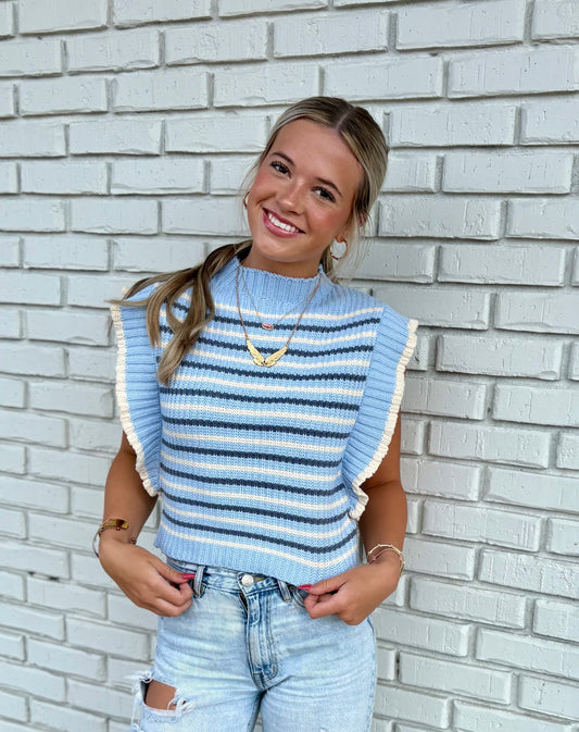 Blue Skies Sweater