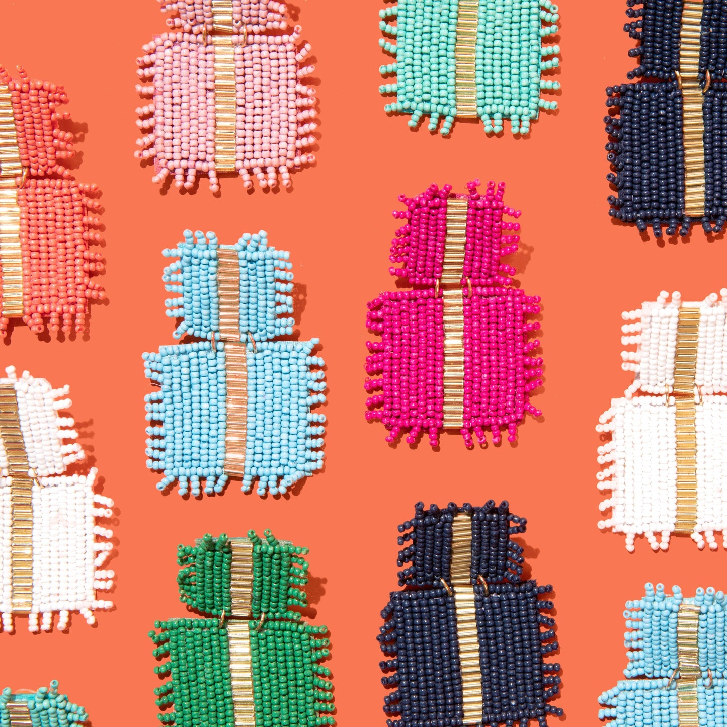 Beaded Square Fringe