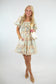 Ecru Puff Sleeve Dress