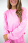 Embroidered Ribbon Bow Pullover