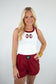 Maroon LULU MAC Shorts
