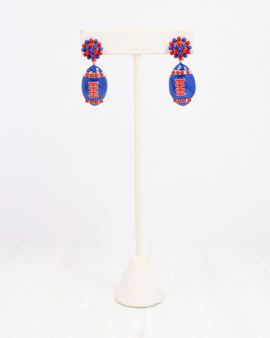 Adler Football Earring