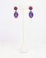 Adler Football Earring