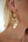 Teardrop Layered Dangle Earrings