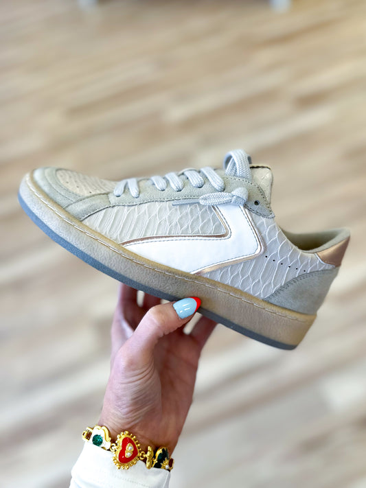 Beige Snake ShuShop Sneaker