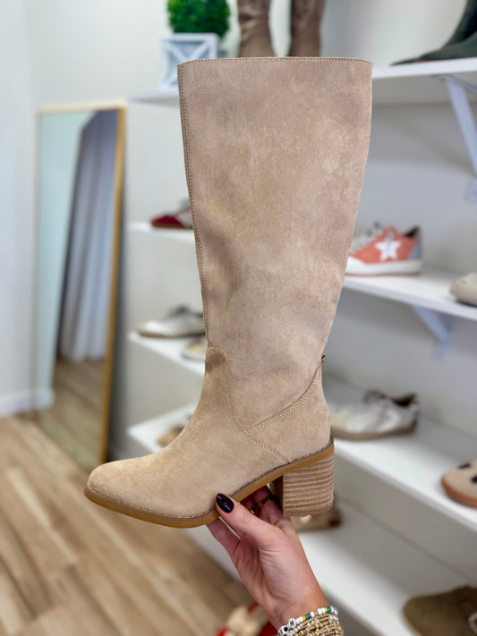 Juno Suede Tall Boot