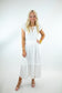 Ivory Ruffle Sleeve Dress