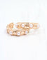 Frazee Pearl Hoop Worn Gold: Default