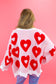 Pearl Hearts Loose Fit Sweater