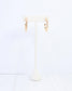 Bamboo Hoop Earring Gold