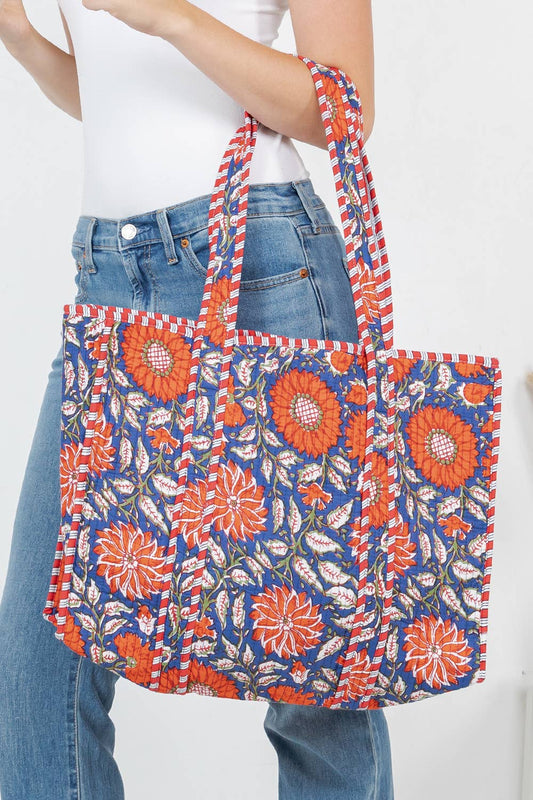 Saturday Blooms Tote