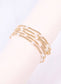 Domic Bracelet Set GOLD: Default