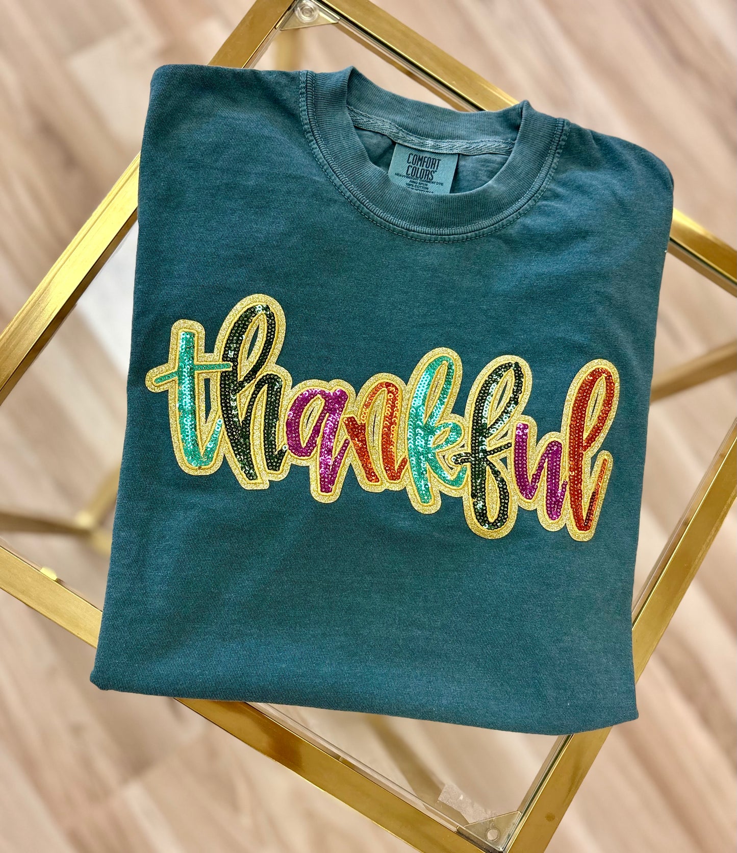 Thankful Patch Graphic Tee
