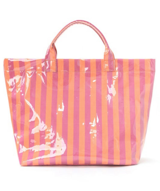 Cabana Vinyl Tote Bag