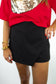 Solid Mini Skort