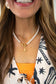 Pearl Clasp Starfish Necklace