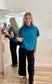 MOJAVE SUEDE WIDE LEG PANTS